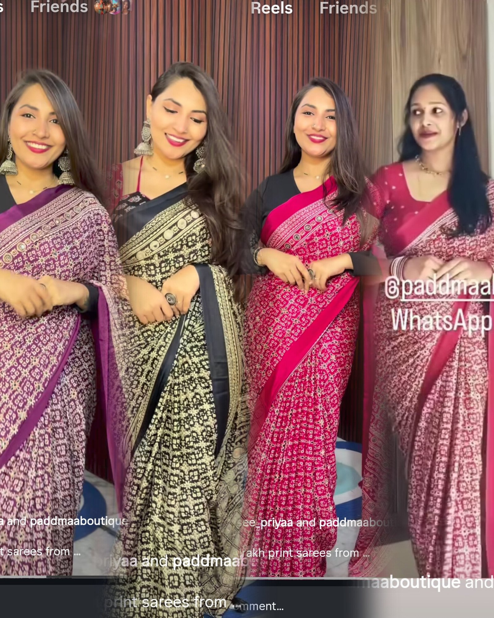 AJARAKH CREPE SAREE