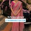 SalmonPinkSaree