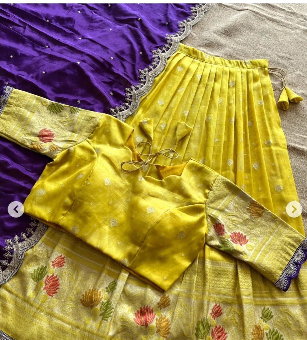 Lotus Lehanga Fullt sticthed - Image 6