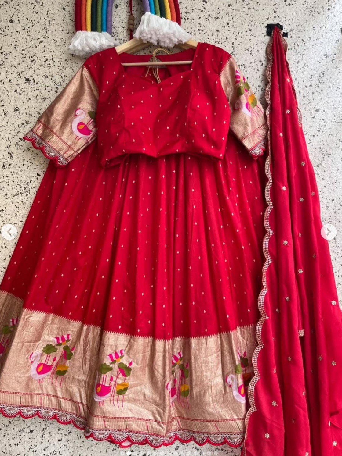 Fully Stictched Lehanga - Image 2