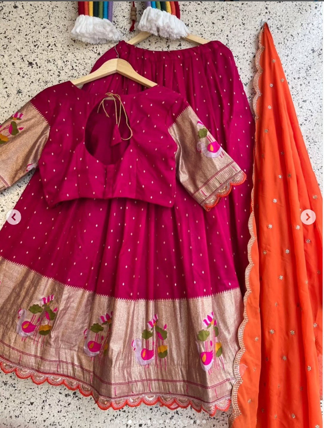 Fully Stictched Lehanga - Image 4