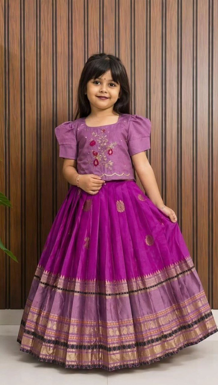Kids Traditional Lehanga - Image 12