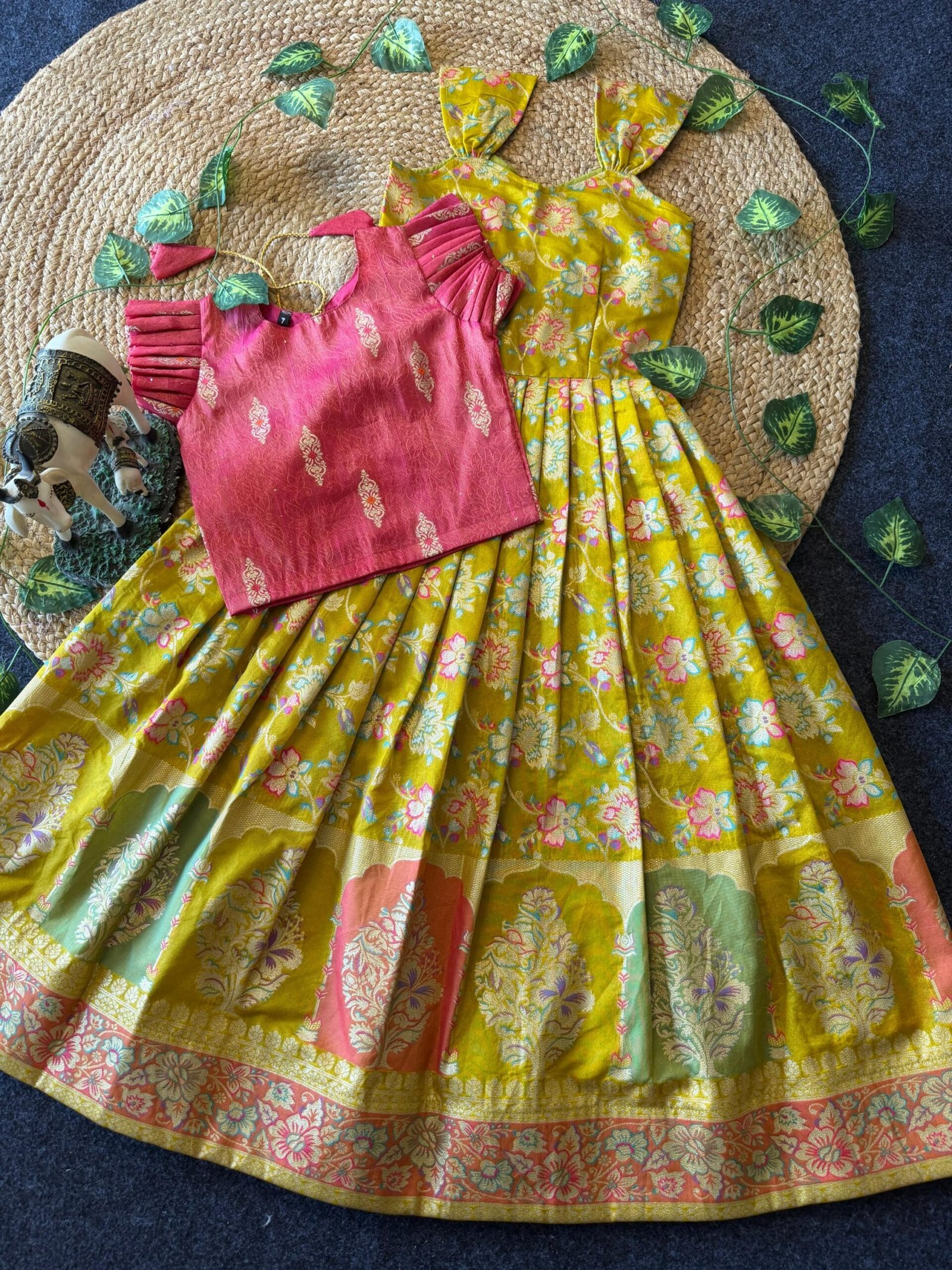 Luxurious Dola Silk Gown - Image 7