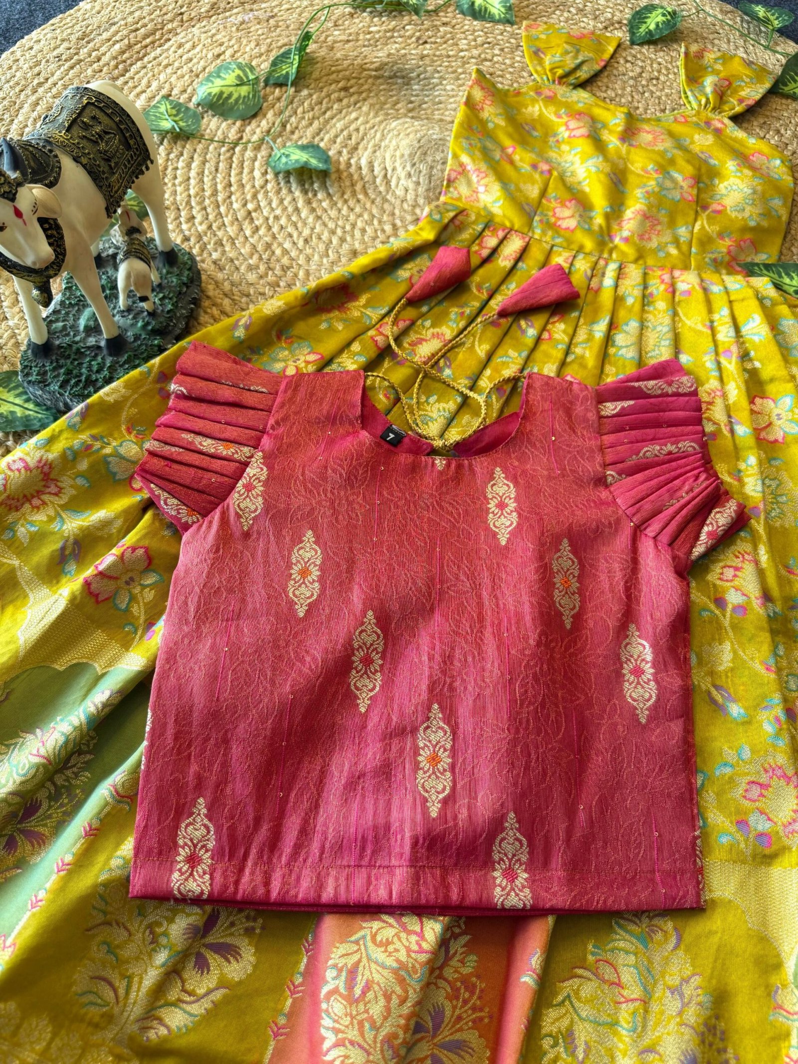 Luxurious Dola Silk Gown - Image 12