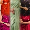 Pure Soft Khadi Silk Sarees