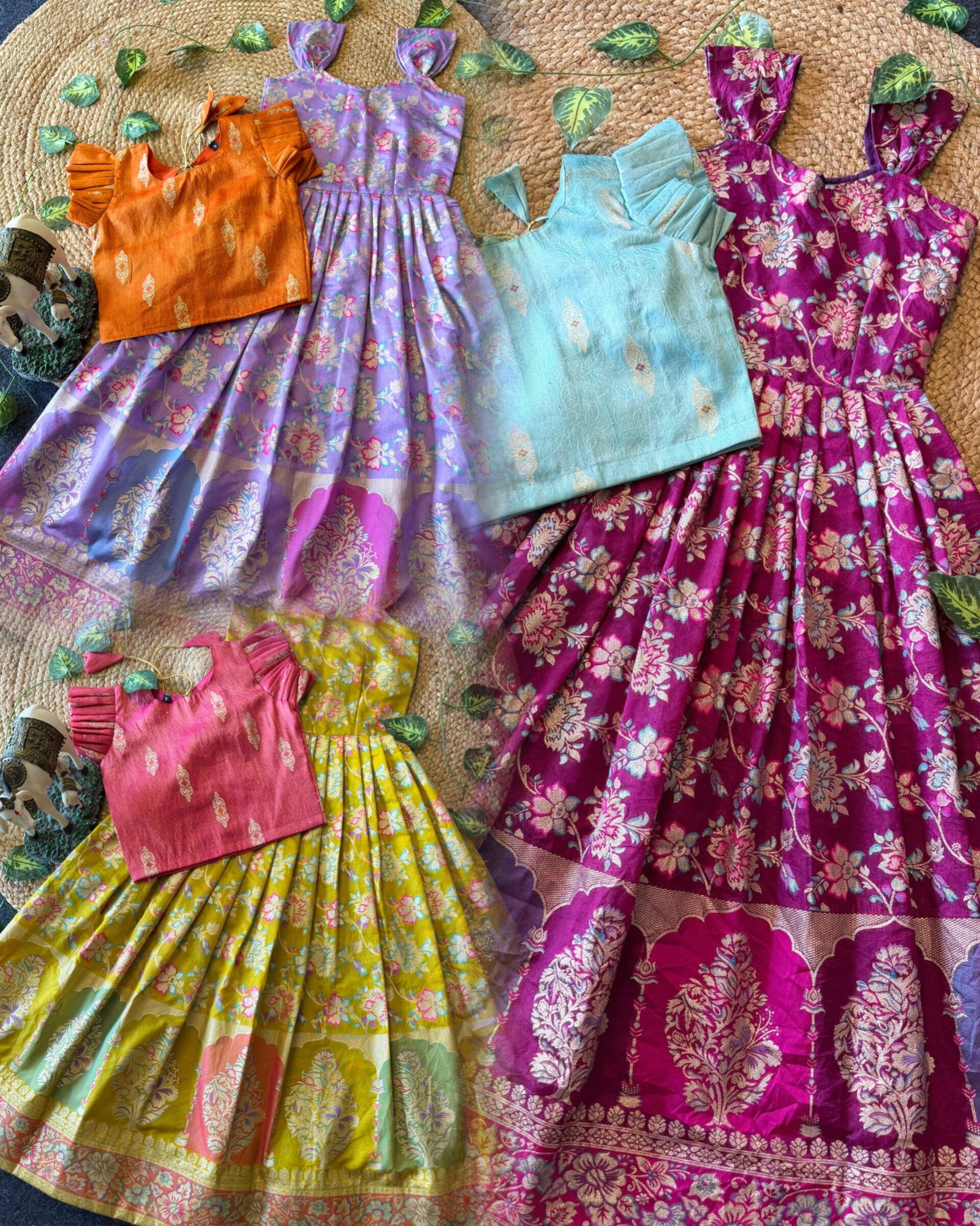 Luxurious Dola Silk Gown