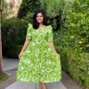Anisha Green Frock