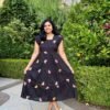Anisha Black Frock