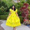 Anisha Yellow Frock