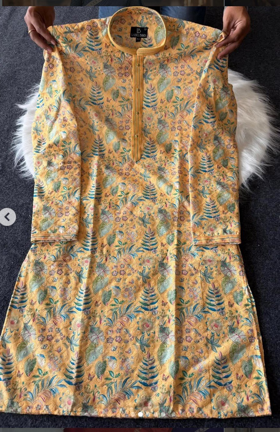 Trending Men's Kurtha Set - Image 5