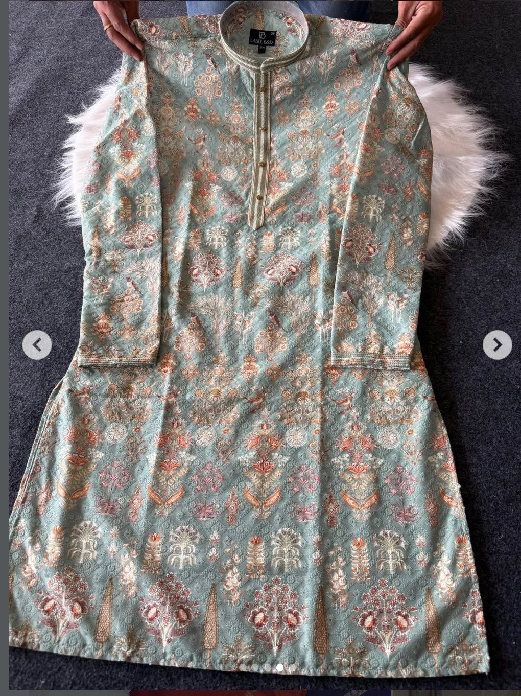 Trending Men's Kurtha Set - Image 3