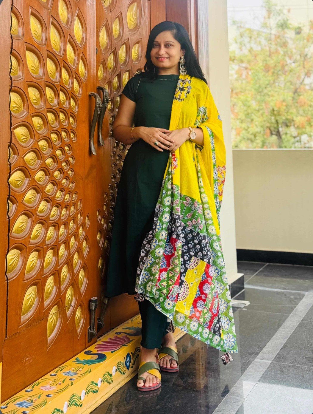 Green&Yellow Beautiful 3pc set - Image 3