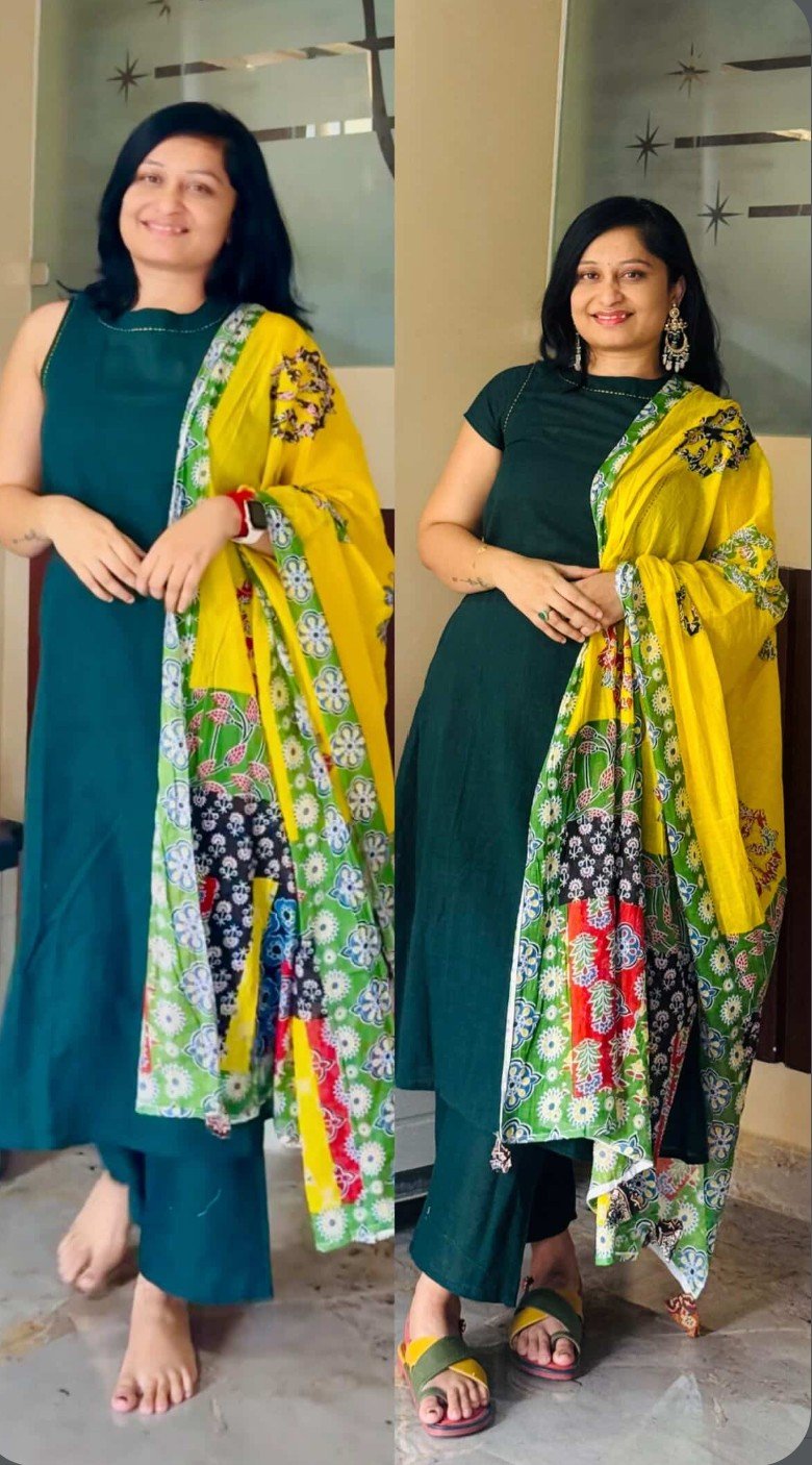 Green&Yellow Beautiful 3pc set