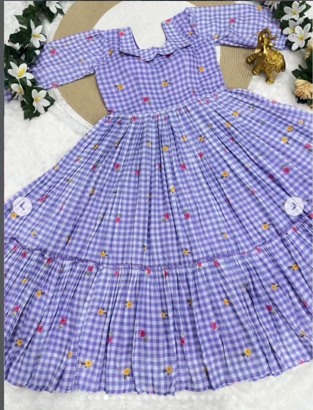 Mul-Chanderi Frocks - Image 2