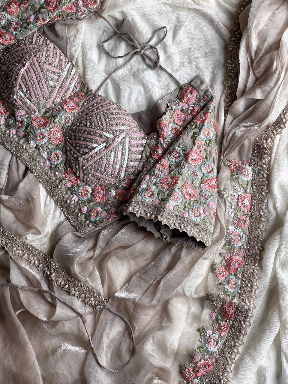 Ivory Lover’s One min Saree - Image 3