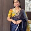 Pure Kota Silk Pen Kalamkari Saree