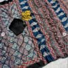 Ajrakh Crepe Silk Saree