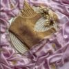Lavender Gold Mine Pearl Sticthed Blouse