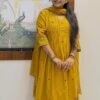 Anarkali Cotton 3PC Set