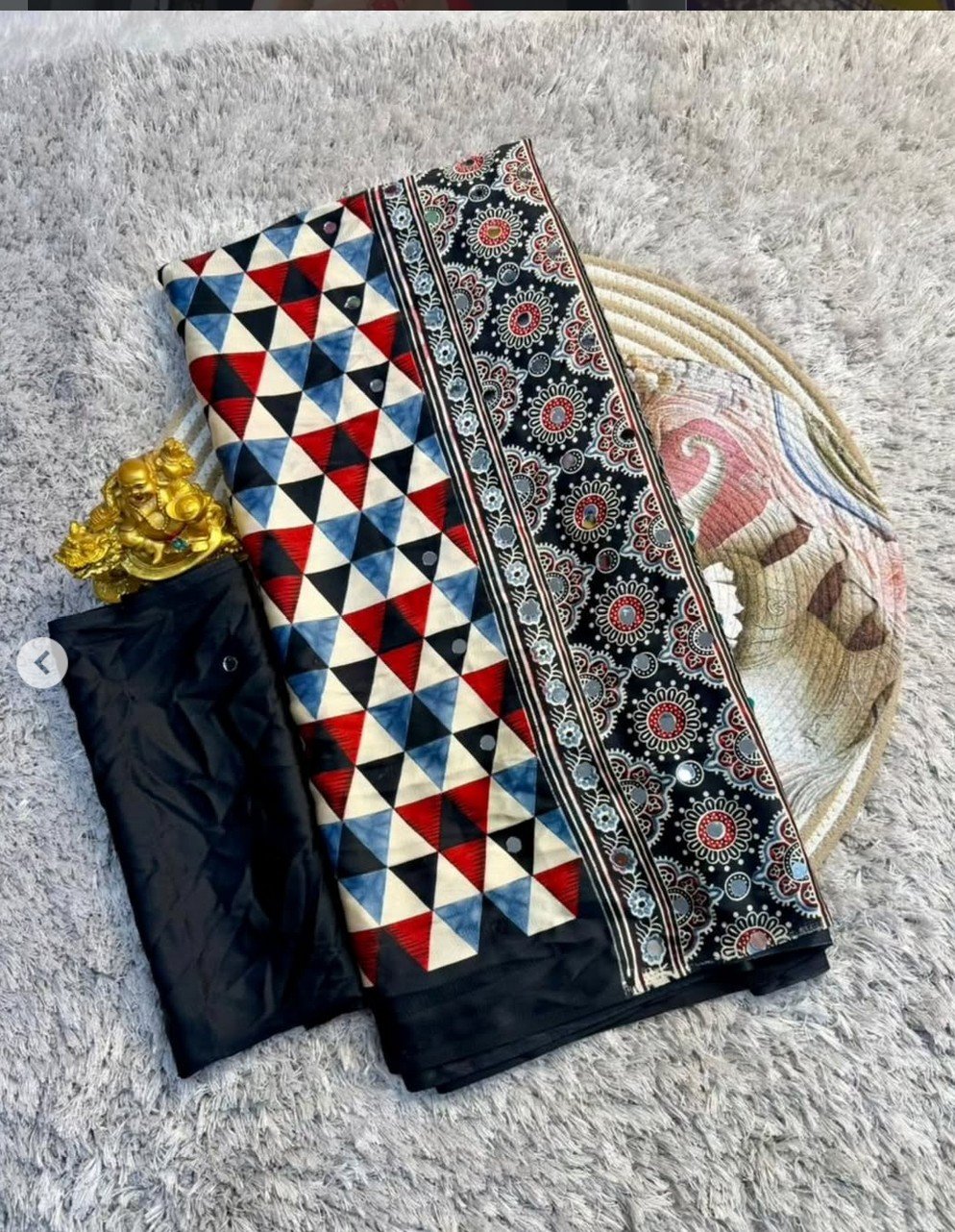 Semi Gajji Silk Soft Smooth Saree
