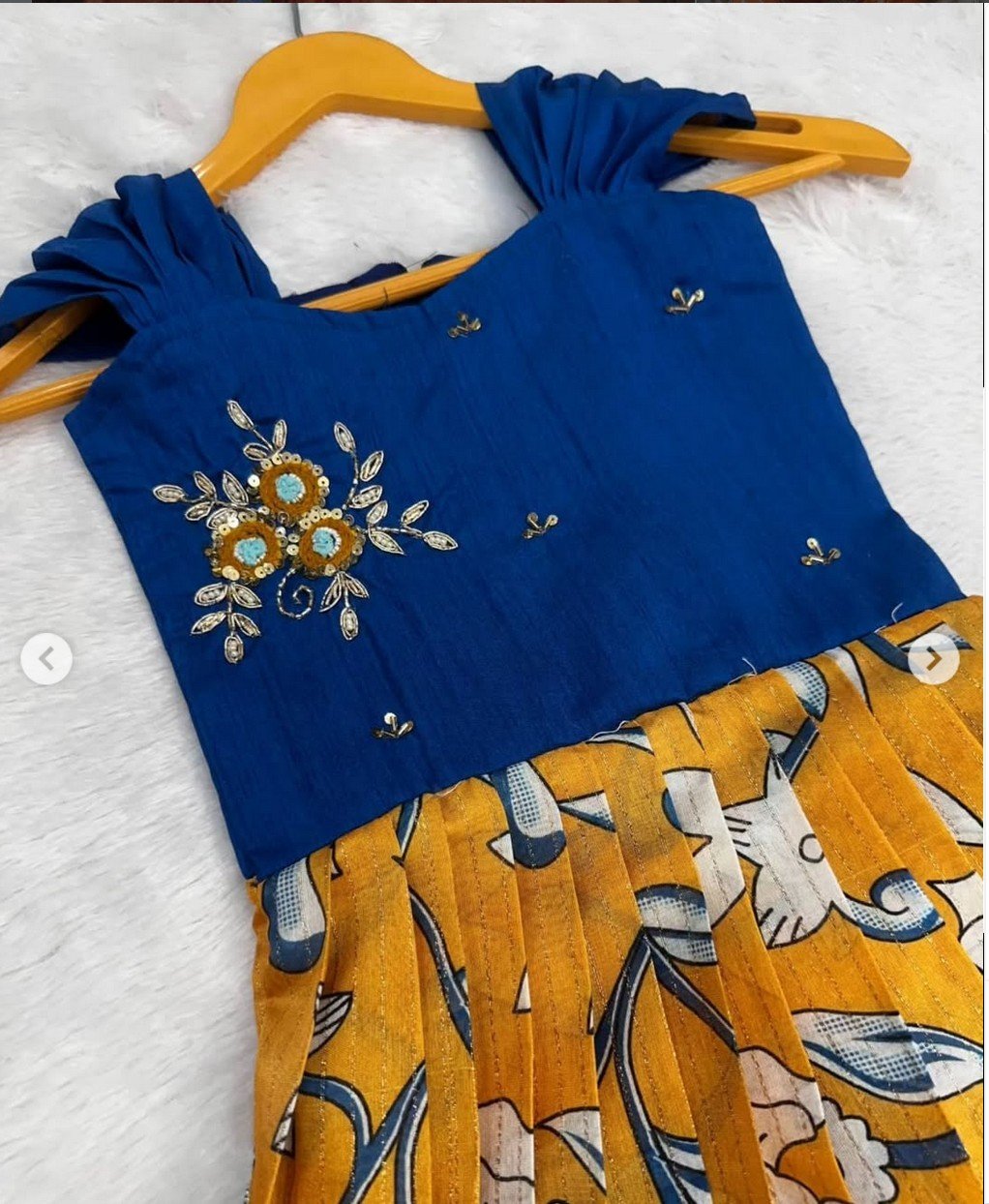 Kids Embroidery Frock - Image 5