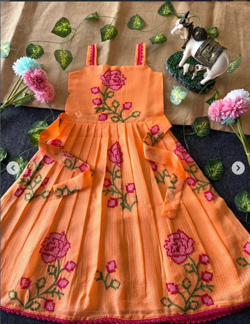 Kids Summer Kota Gowns - Image 4
