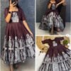 Kalamkari khalahasti kota maxi