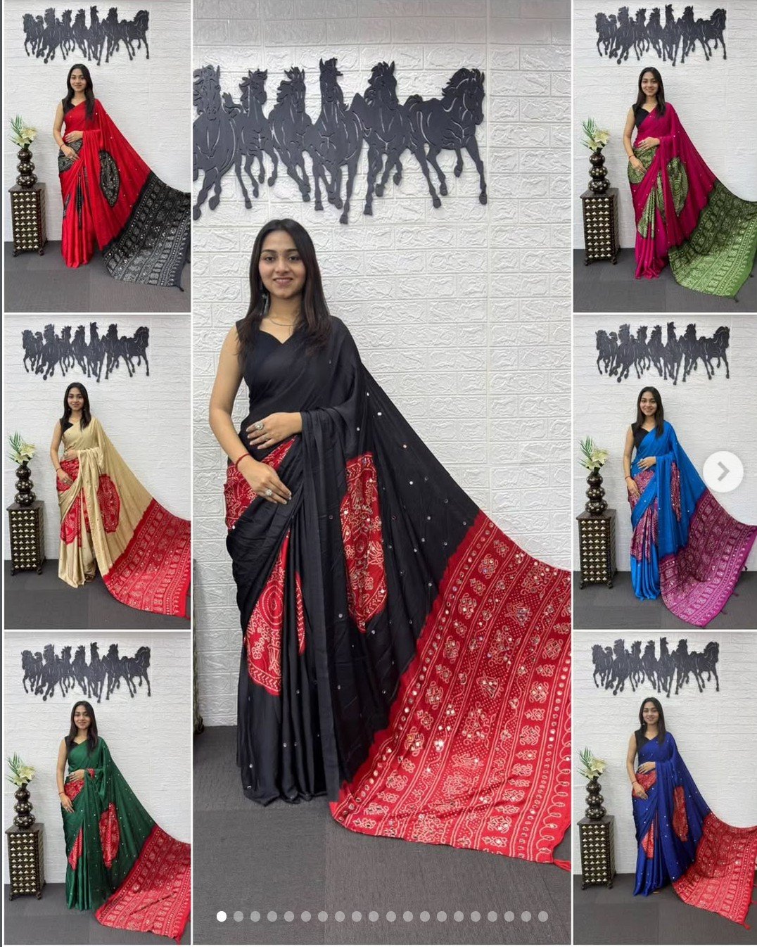Semi Gajji Silk Soft and Smooth Saree