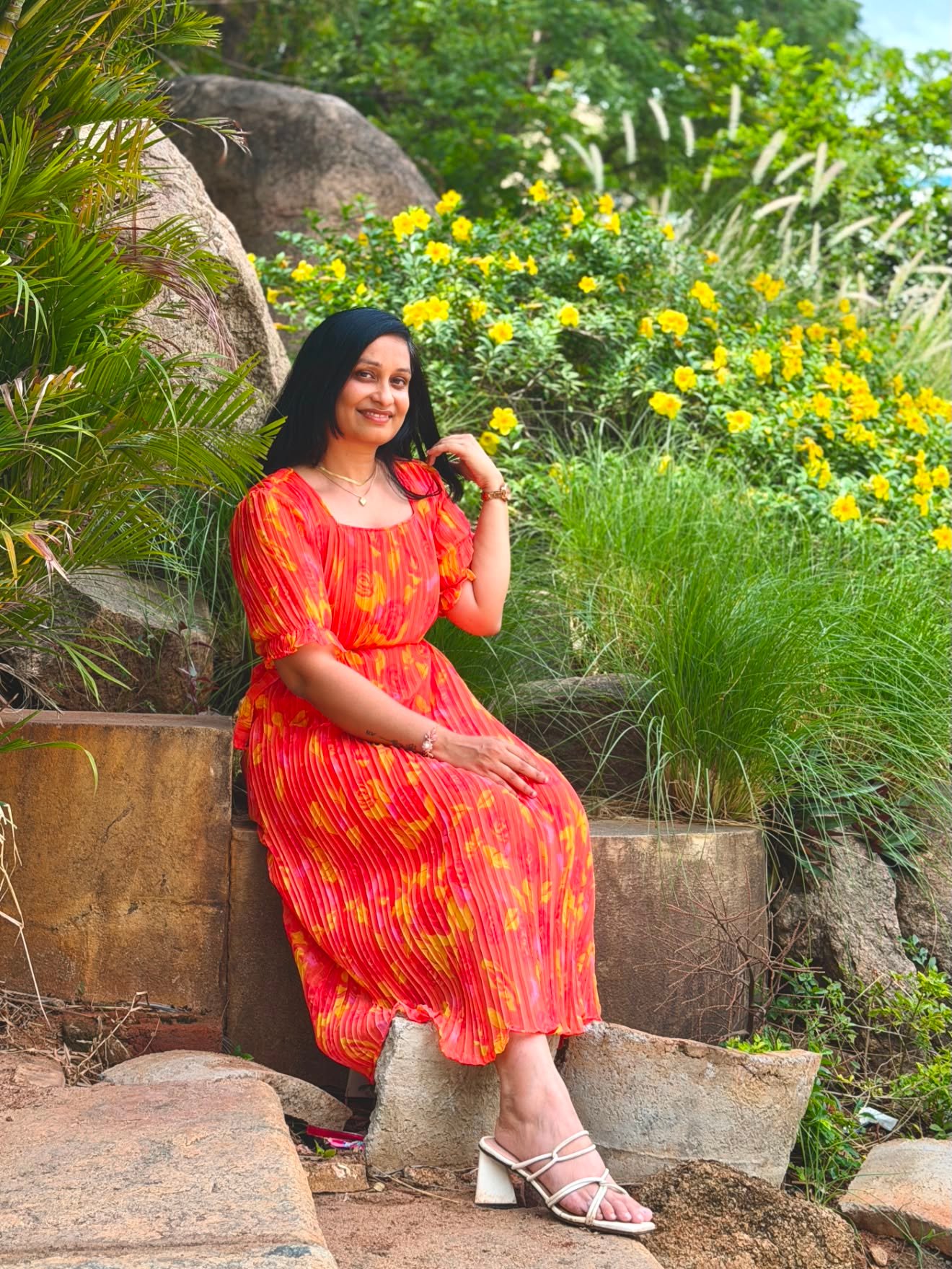 Orange Crush Muskan Maxi - Image 2