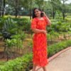 Orange Crush Muskan Maxi
