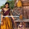 Trending Kanjivaram silk full stitched Lehenga