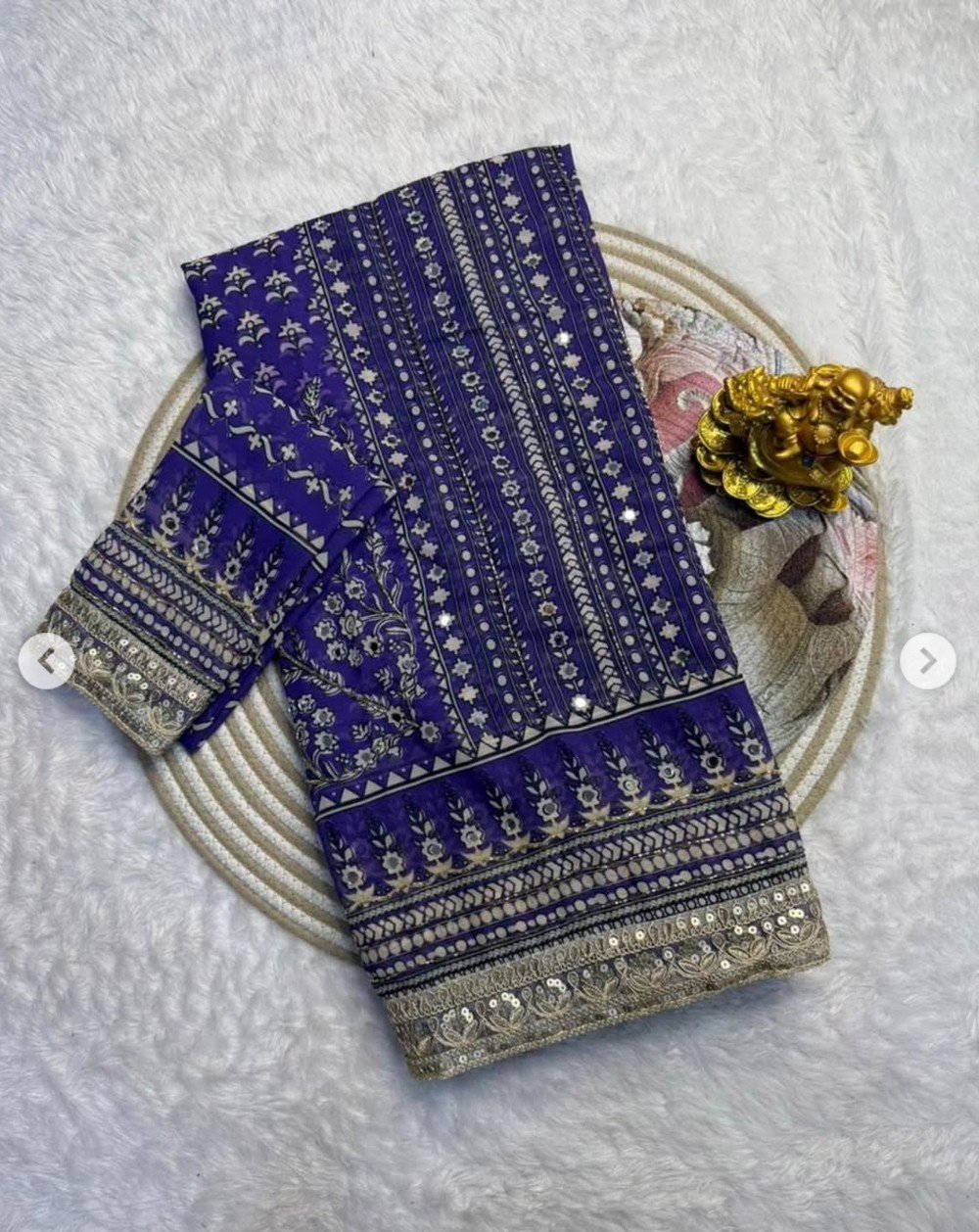 Kareena Kapoor Lace Silk Saree - Image 2