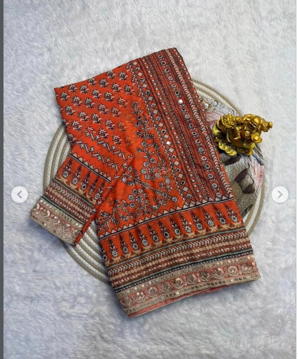 Kareena Kapoor Lace Silk Saree - Image 7