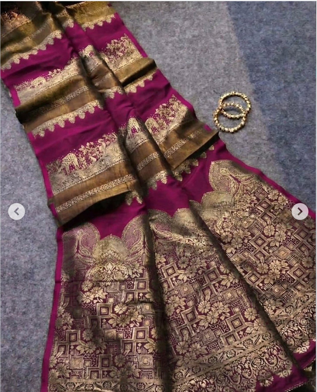 Rich Crepe Khadi Tissue Paithani Silk Saree - Image 21