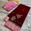 Trending Banarasi katan Silk Saree
