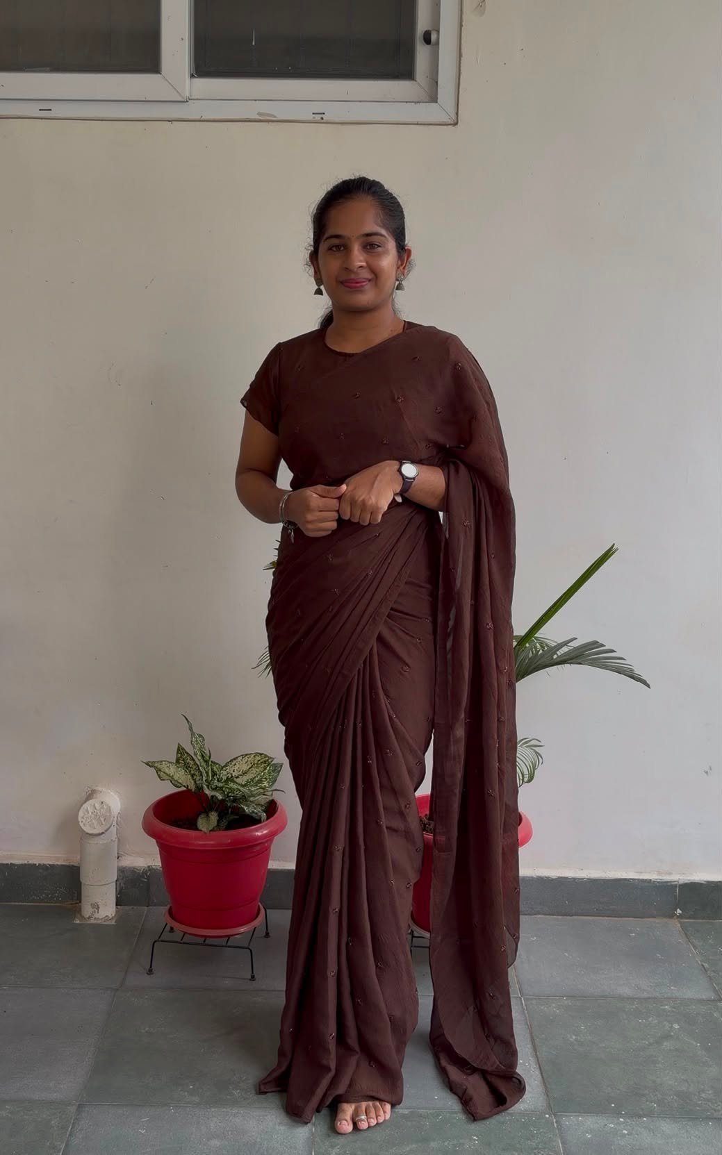 Rangoli Crush Silk Saree - Image 2