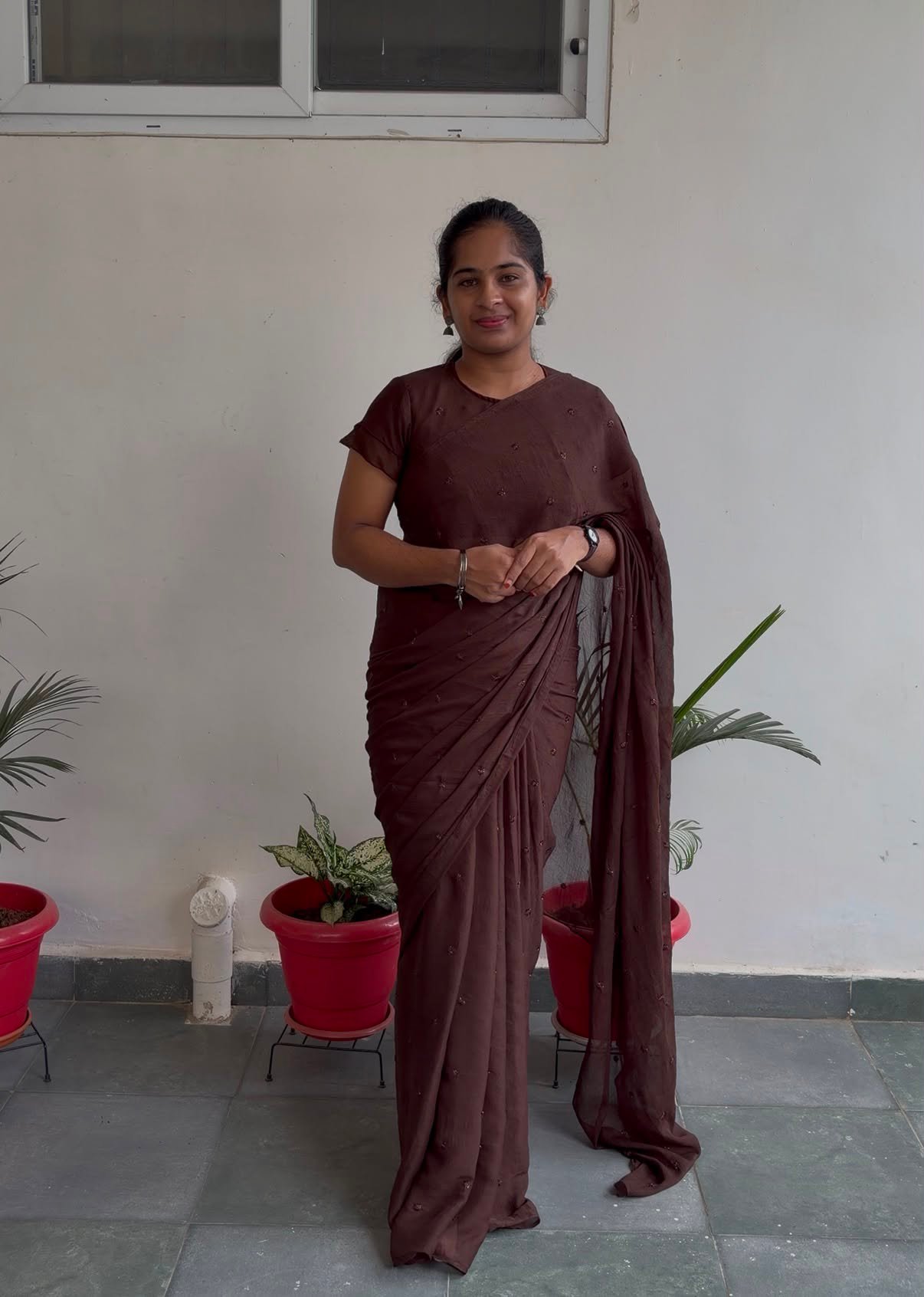 Rangoli Crush Silk Saree - Image 3