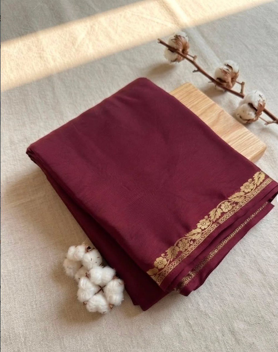 Pure Mysore Silk Saree - Image 5