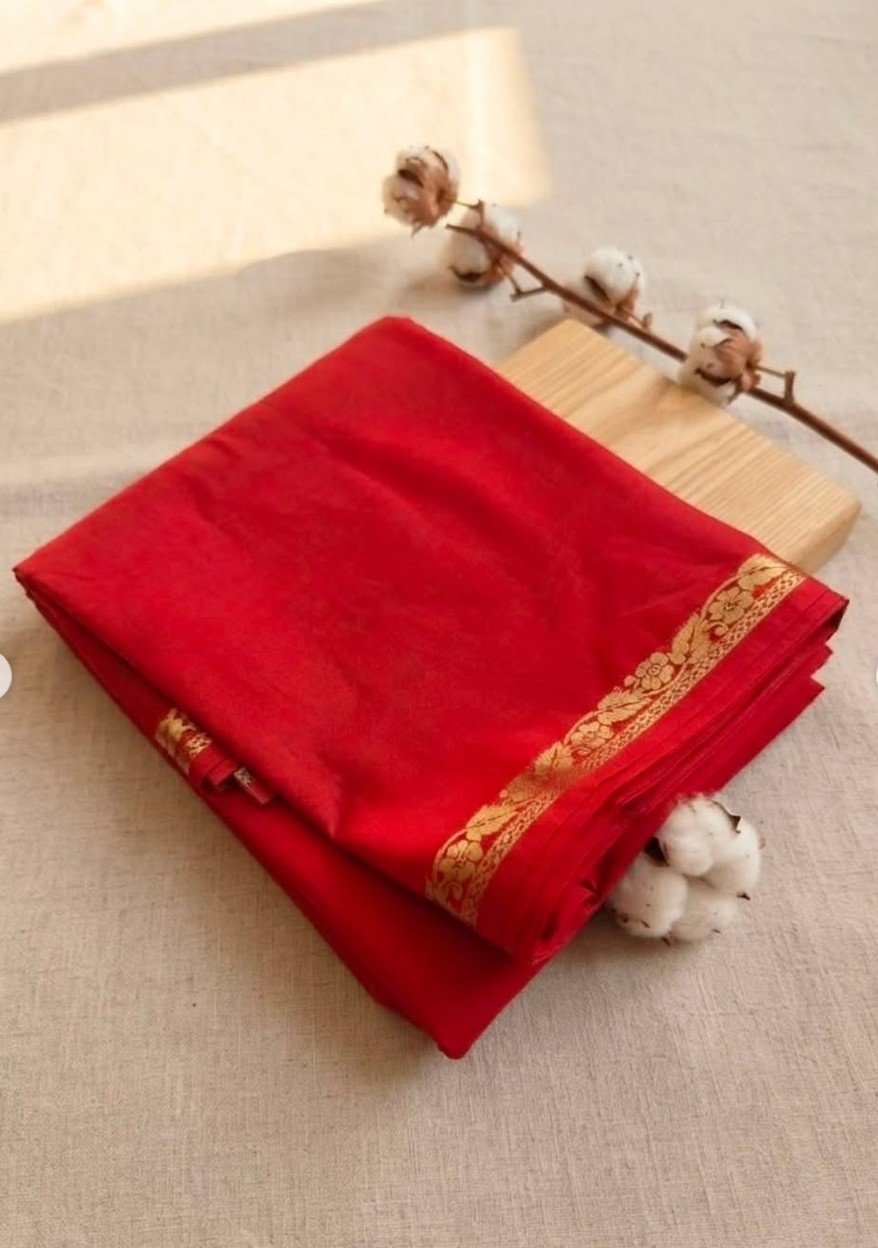 Pure Mysore Silk Saree - Image 6