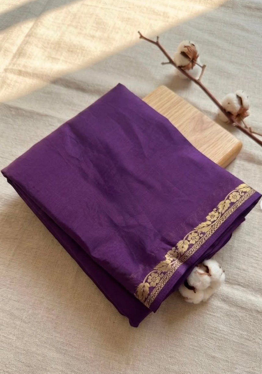 Pure Mysore Silk Saree - Image 8