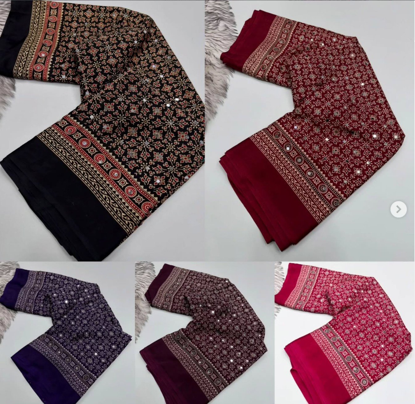 Pure Arjakh Satin Viscous Silk saree