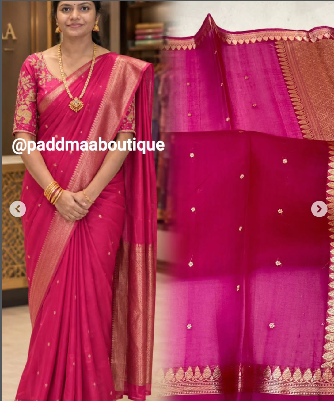 Beautiful Organza Kora Sarees - Image 13