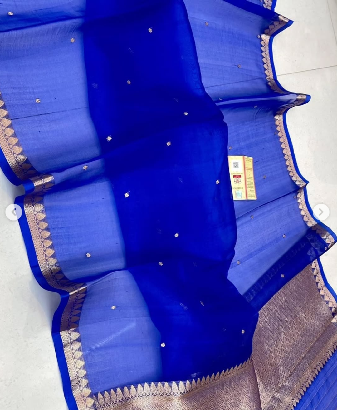 Beautiful Organza Kora Sarees - Image 20