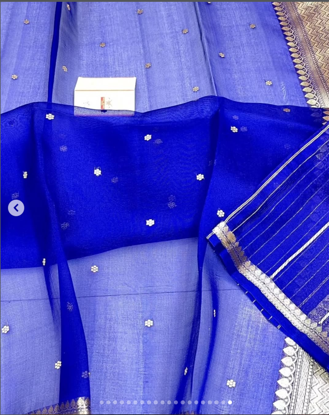Beautiful Organza Kora Sarees - Image 14