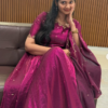 Special Beautiful Heavy Space Silk Lehenga choli Set Double Frill