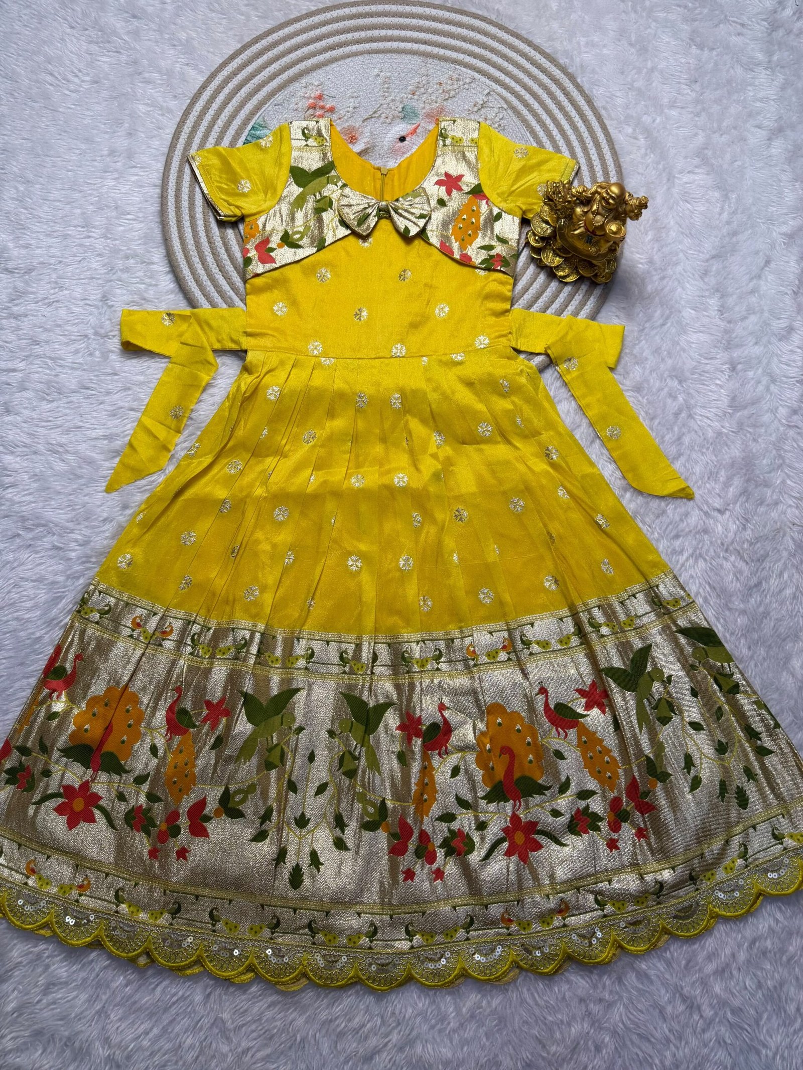 Beautiful Paithani Frocks - Image 6
