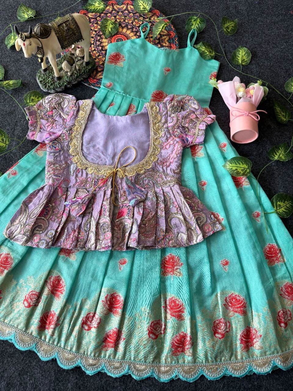 Beautifully Lotus Design Kids Wear - Image 2