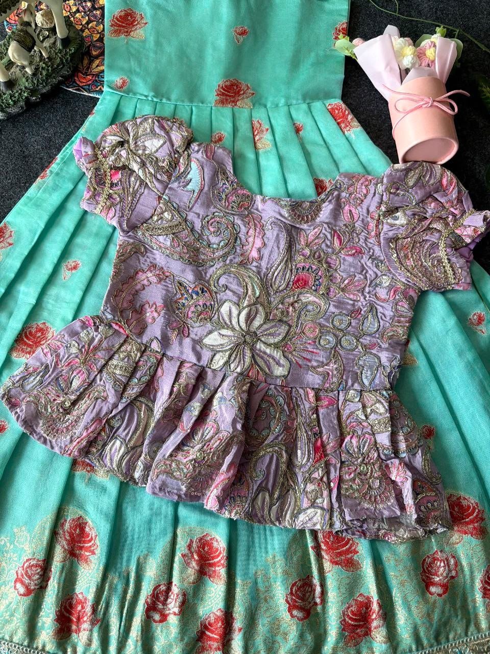 Beautifully Lotus Design Kids Wear - Image 4