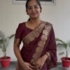 Viscose Georgette Saree