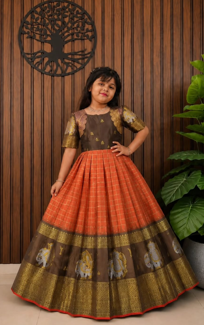 Trending Kids Gown - Image 4